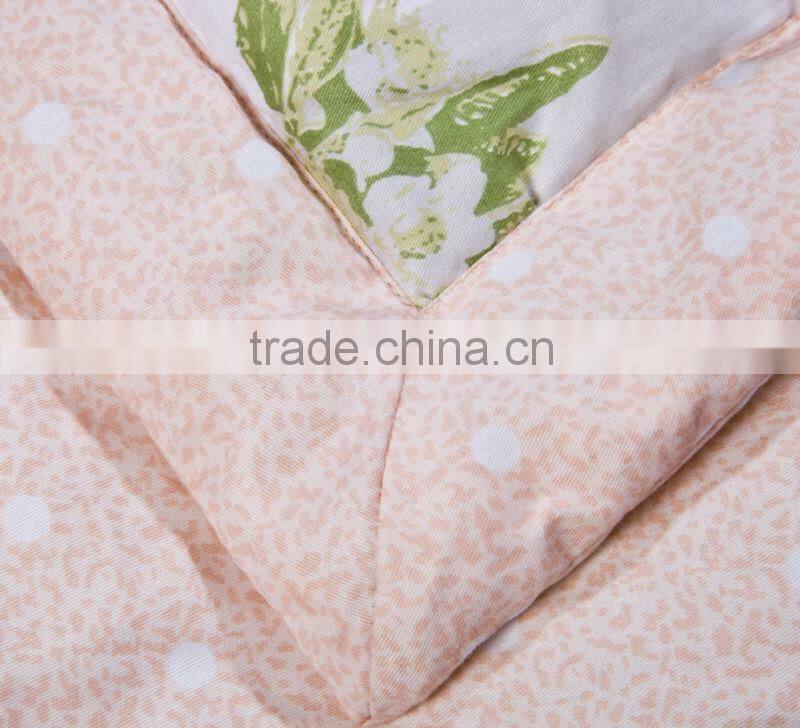 100% cotton summer bed quilt