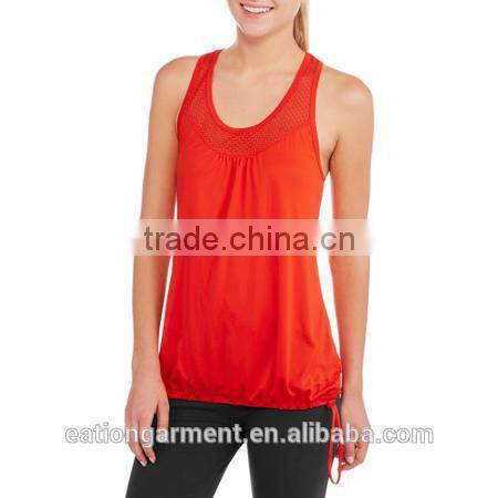 High Quality Yoga Girls Sexy Tank Tops Running Wear New Fashion Custom Design