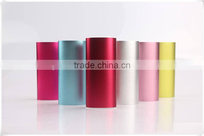 colourful dual output portable charger power bank external battery