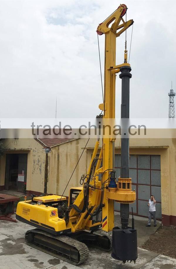 Made-in-China! 25m DFR-825 Full Hydraulic Rotary Auger Drilling Rig