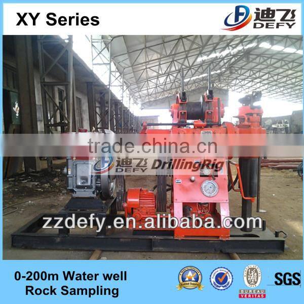 Economical popular Exported 80-130m Portable mini water well drilling rig