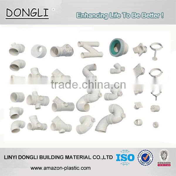 ASTM SCH40 SCH80 standard pvc fittings / plastic pipe fittings for sale