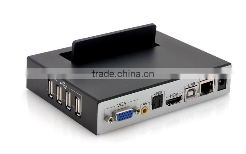 Android tv box ShenZhen,smart tv full hd 1080p porn video android tv box 4.2.2 ,customized RTC battery /SATA/VGA port/6 *USB