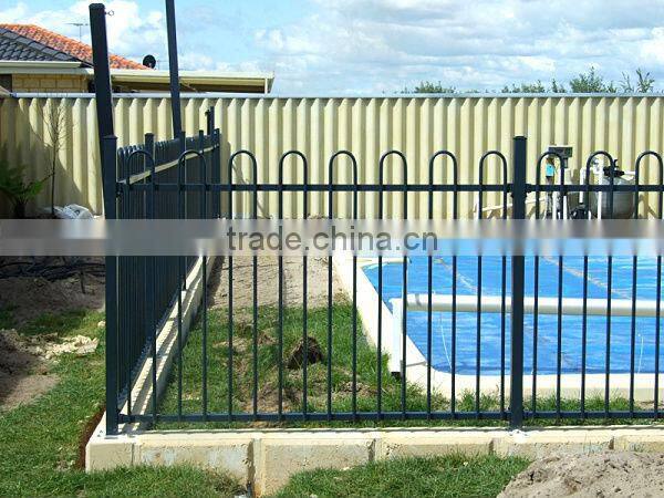 2016 hot sale powder coated stainless steel fence for decoration