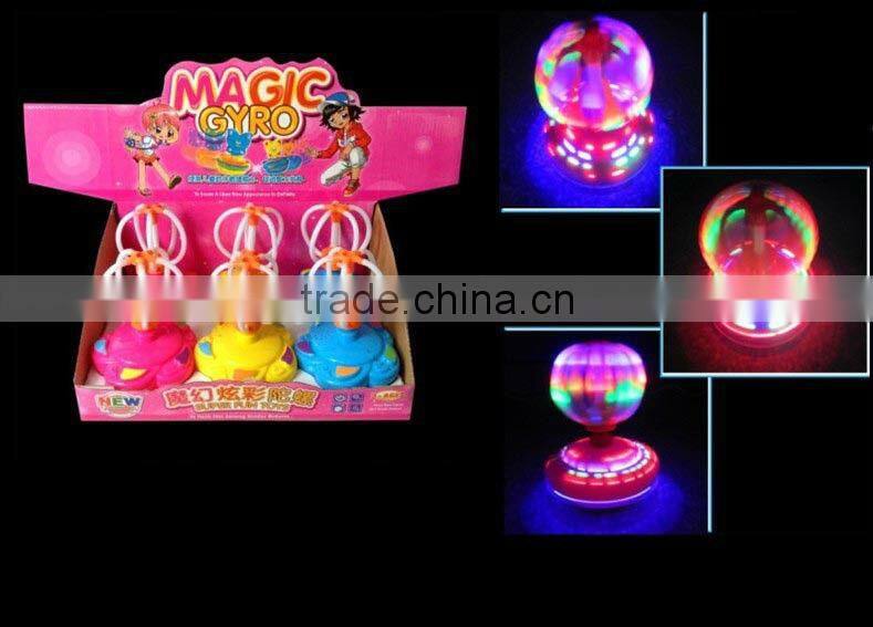 Super Toy Laser Flash Light Spinning Top Spinner windwill toys with Music Light Spinner Toy