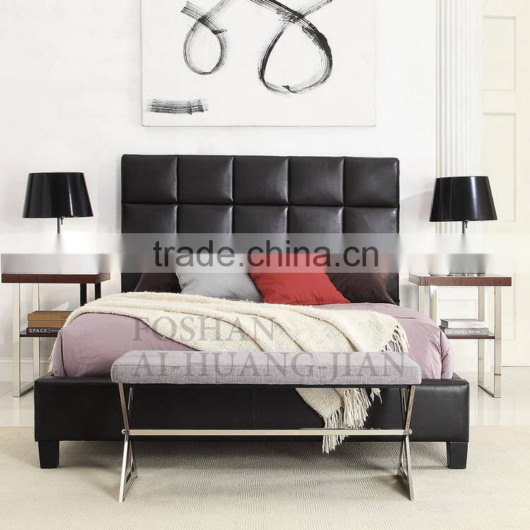 cheap modern fasion headboard latest design fabric bed
