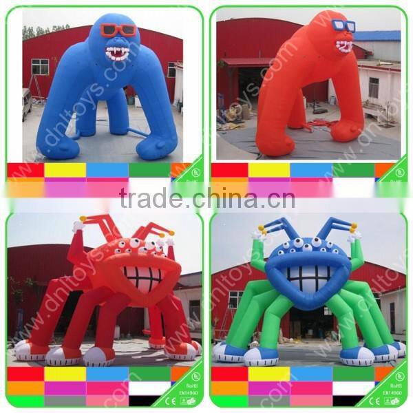 Latest design giant inflatable gorilla