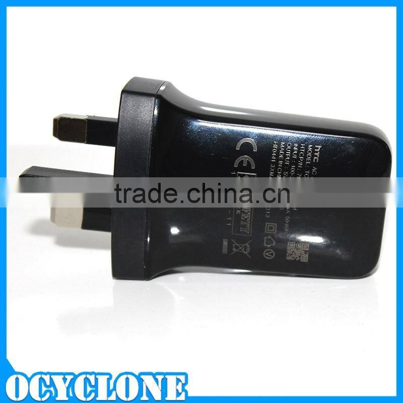 Original UK plug cell phone home charger for HTC