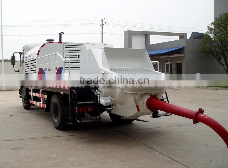 DongFeng truck mounted concrete pump truck for sale