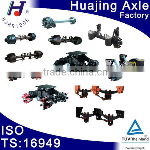 28T trailer equilibrium suspension axles