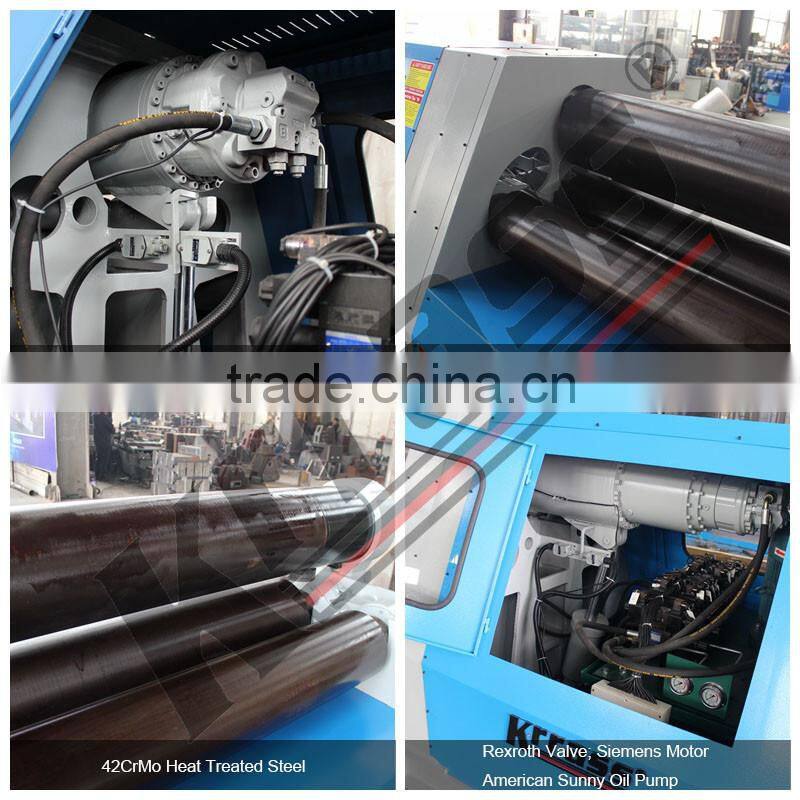 Siemens motor W11 16*2500mm sheet metal rolling machine