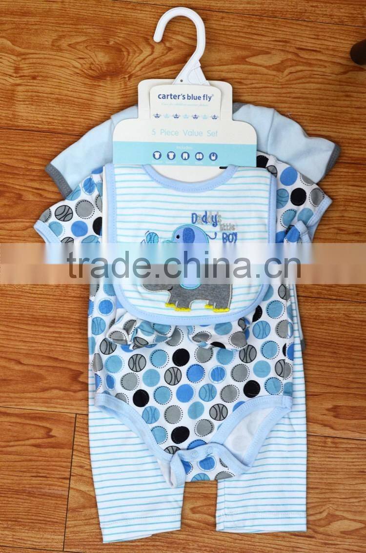 2016 New Style Short Sleeve Kids Romper