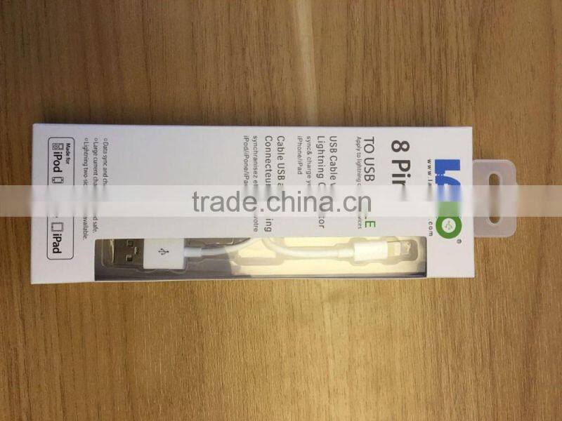 Phone 8Pin MFi USB data charger cable