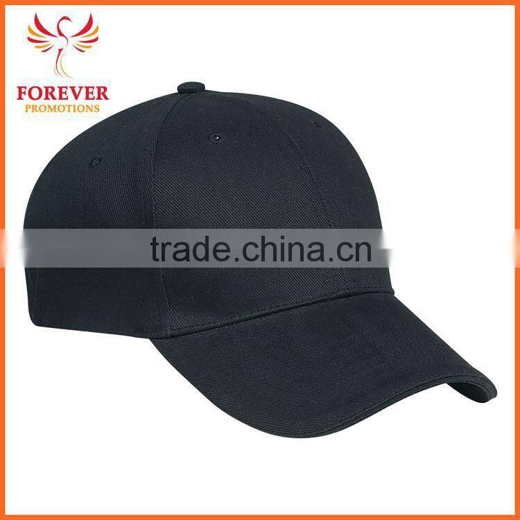 Hot Selling Baseball Cap Embroidery Logo 6 Panel Pre-carved Forest Green With White Cotton Visor Baseball Cap