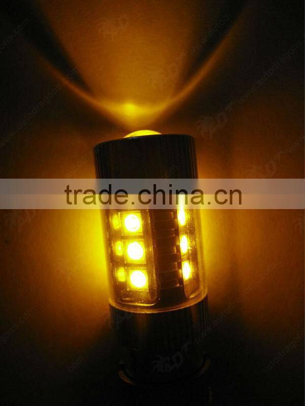 Yellow LED auto light, 80w s25 1156 1157 led brake lights led auto light bulbs