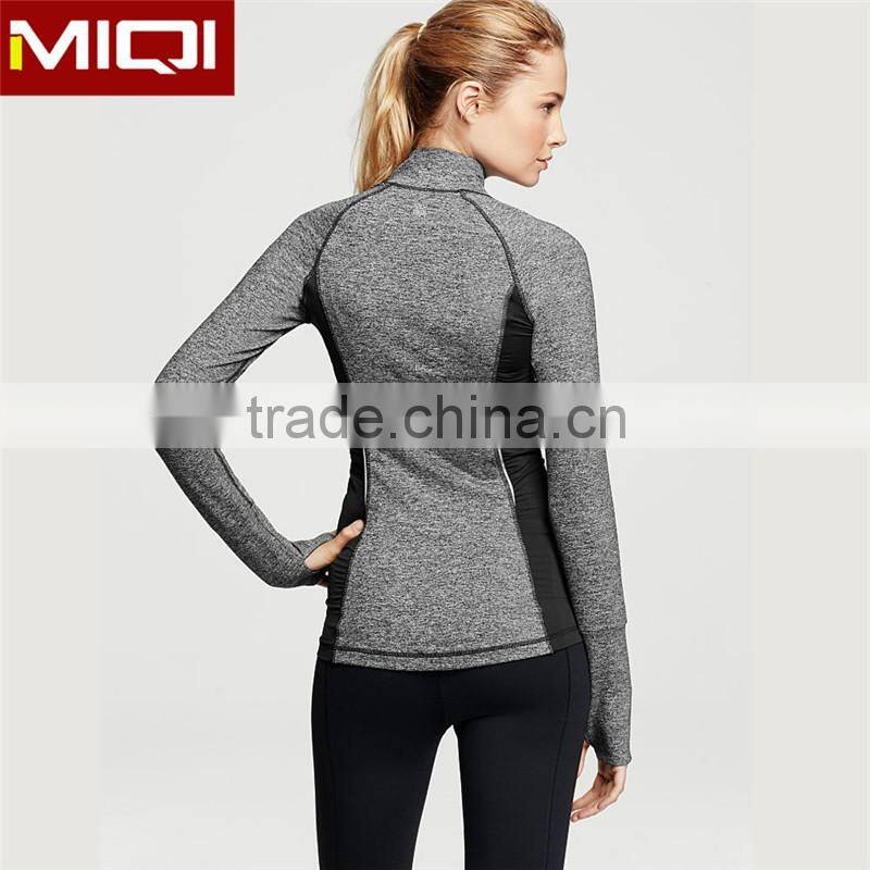 Professional fitness apparel high quality cheap women yoga jacket running jackets