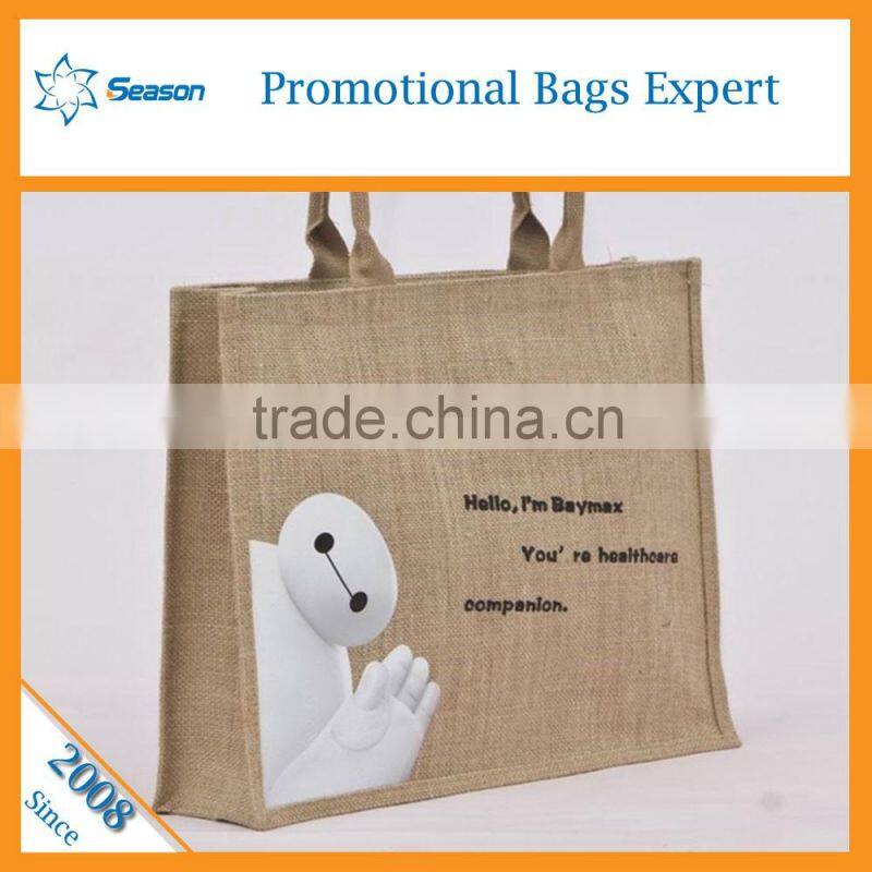 Wholesale jute shopping bag wholesale jute bag picture of jute bag
