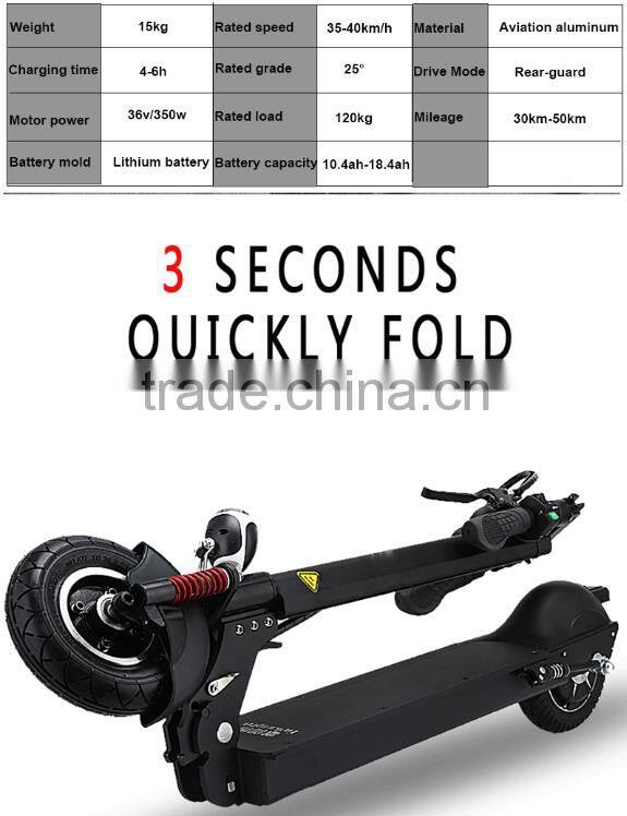 New type Black scooter electric without seat