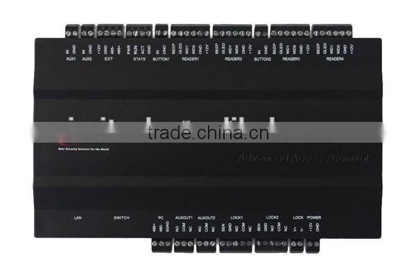 TCP/IP RS485 network for biometric access controller 3000 user fingerprint control panel