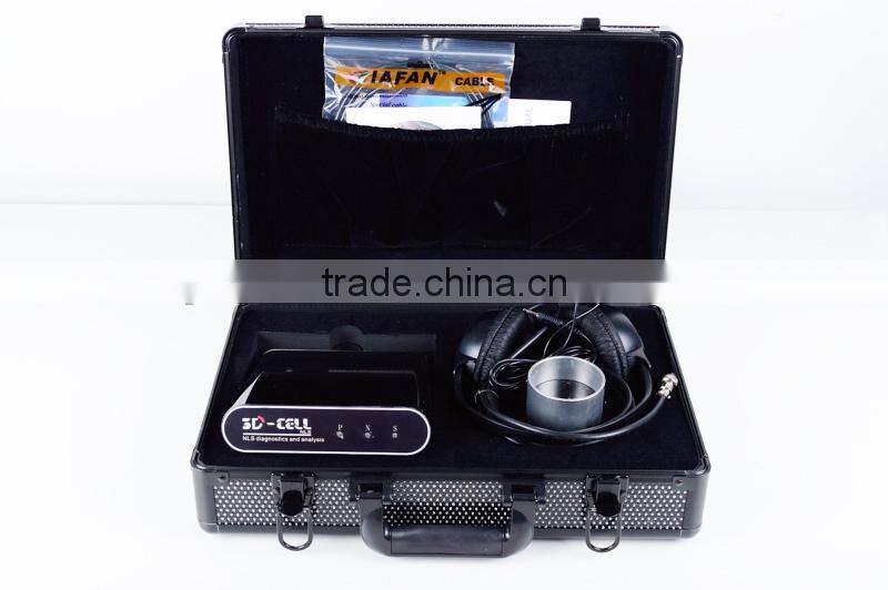 2015 Latest hot selling version 3d nls health analyzer