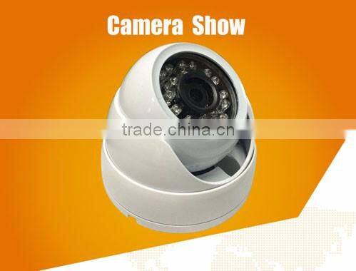 8CH ahd dvr kit with 960p indoor dome ip camera wired security system