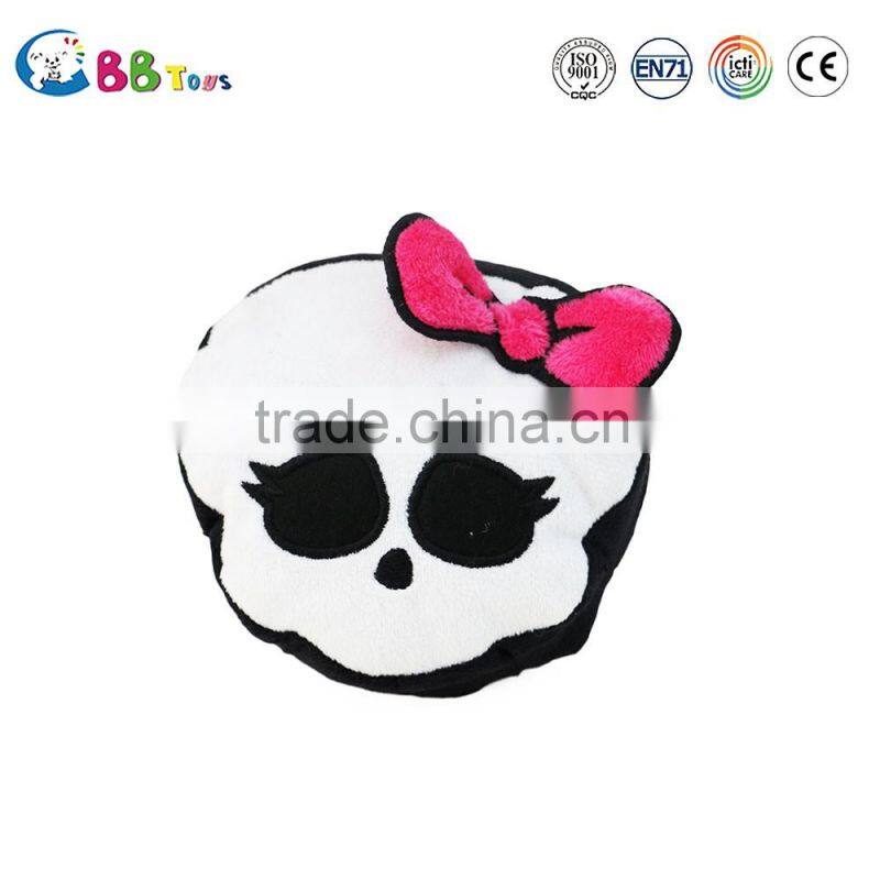 Factory Supply Superior Quality Advantage Price Funny Skull Bow Wallet