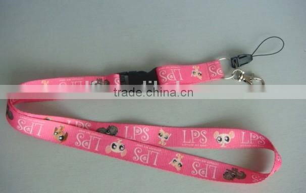 Beautiful printing Lanyards /Custom Fashion Polyester Lanyard