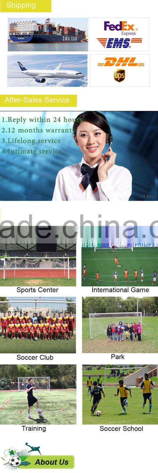 International standard steel soccer cage football cage