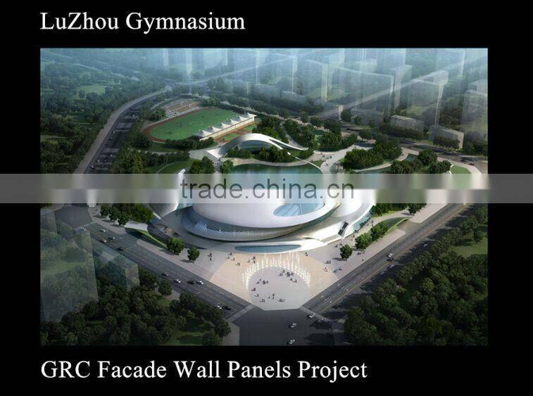 High quality waterproof GRC ceiling tiles construction material hotel theater