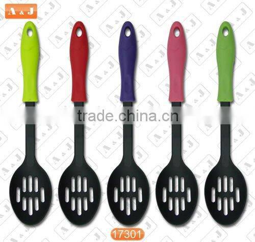 6 PCS Nylon Kitchen Tools Set with Red Handle