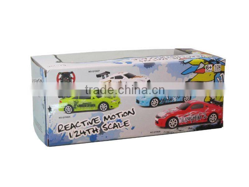 HOT!!1:24 4CH mini graffiti car for kids car toys from shantou toys