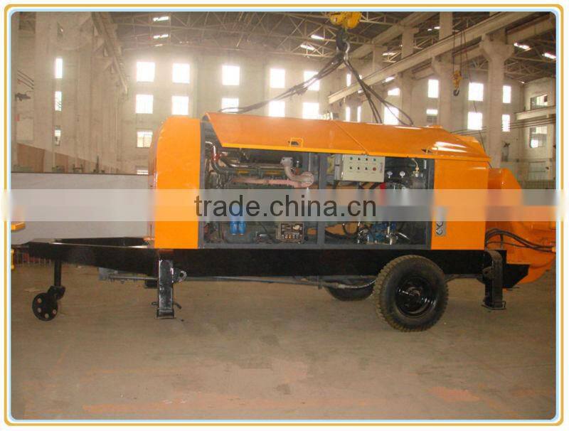 10m3 small concrete pump, portable concrete pump for concrete batching plant