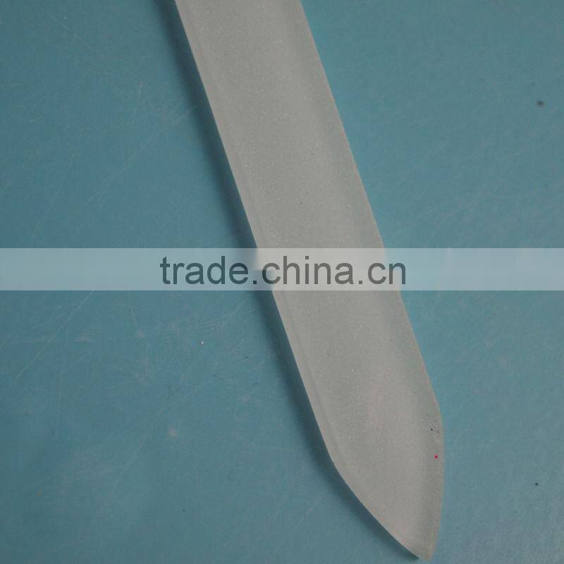 BLC-020 140mm With diamond on handle point tip glass nail files with rhinestones