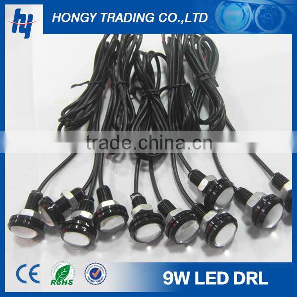 12V 9W Eagle Eye LED Daytime Running Light Daytime Light COB DRL