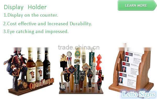 Beverage Wooden Display Stand