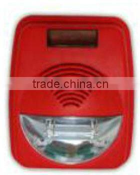 white or black police electronic siren