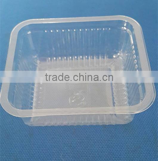 hot sale blister white plastic fruit tray