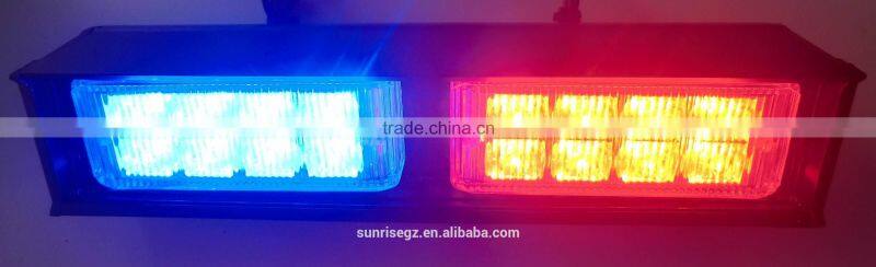Emergency Vehicle LED Traffic Advisor Strobe Light bar, Visor LED Directional Warning Strobe Light Bar(SR-DL-022A-4)0.5W per LED