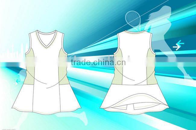 Stan Caleb 2015 Newest Design Fashion Ladies' Tennis Clothing Women Sports Wear