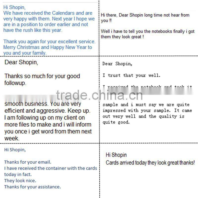 custom A4 size kraft paper file folder