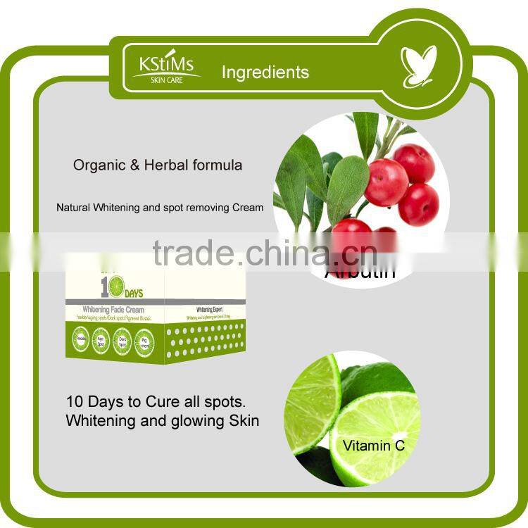 No side effect Instant Forever glutathione Anti spot best black skin face whitening beauty cream