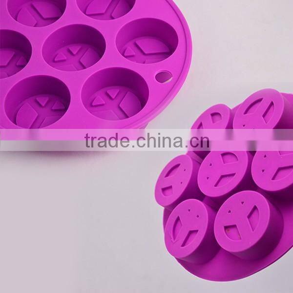 Stocked silicone shell shaped cake mould cookie baking tray microwave baking mould