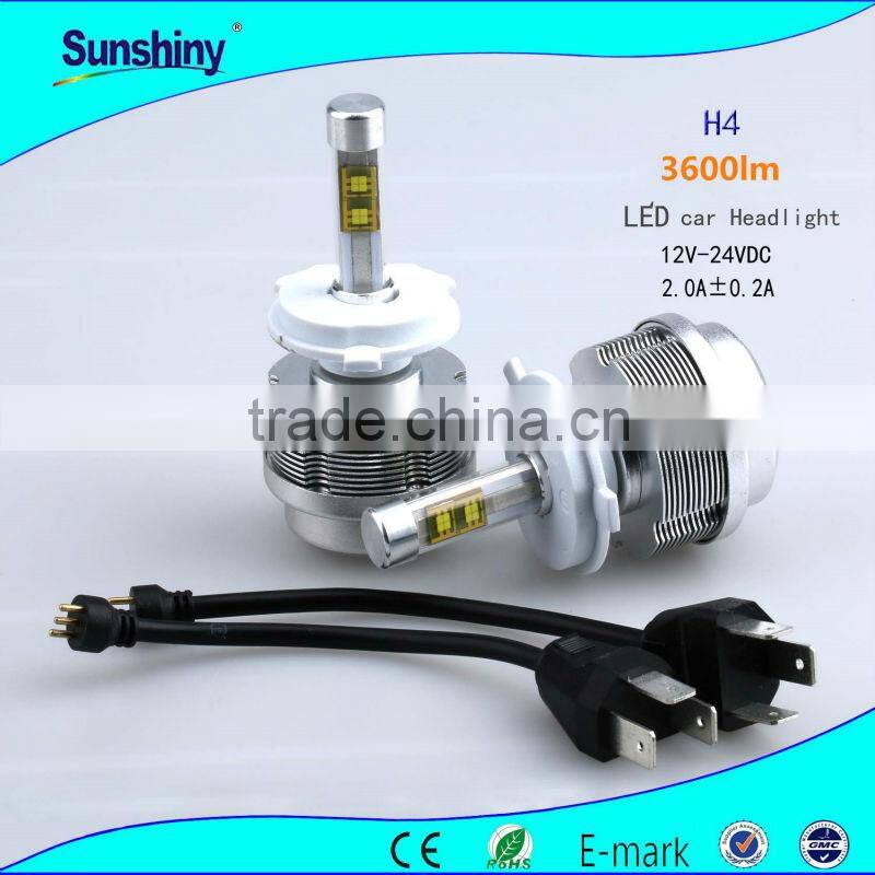 Super Bright 3600lm LED CAR Headlight Dot Sae