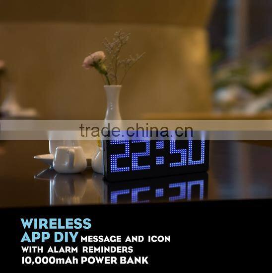 unique design dual usb port wholesale power bank 10000mah capacity