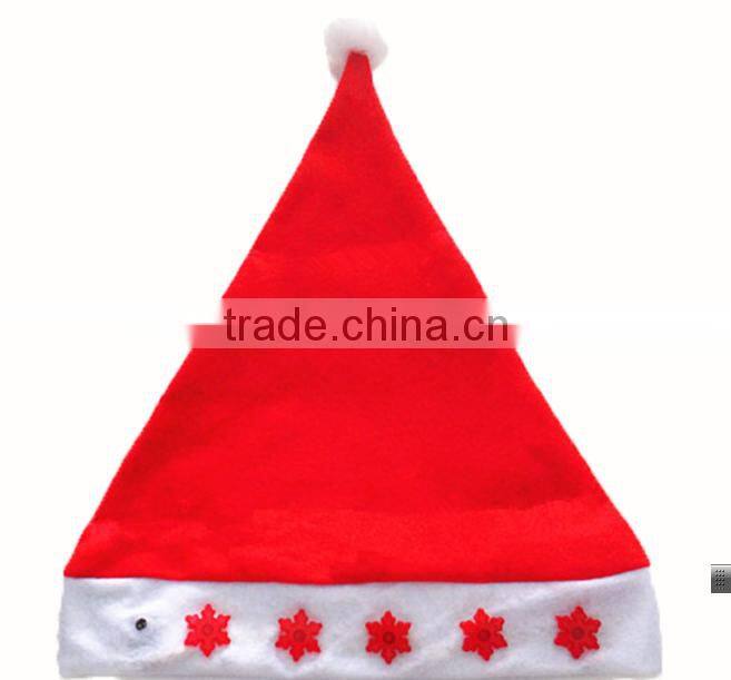 christmas hat yiwu factory Electronic cap LIGHT Hats