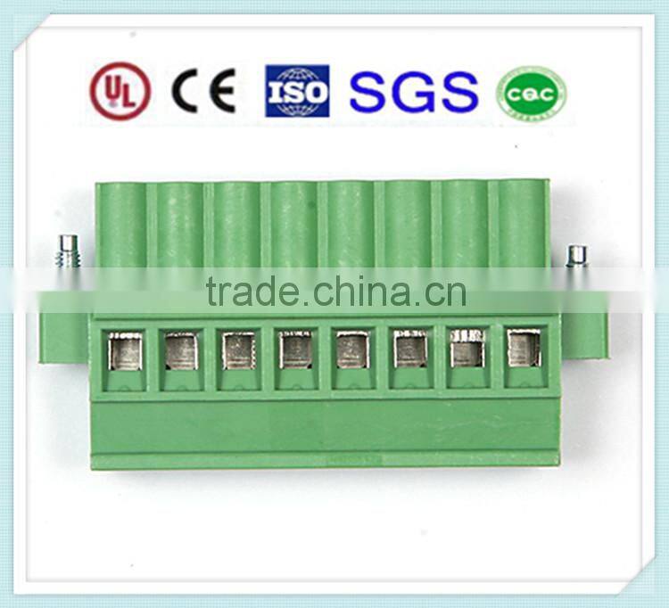 High Quality PCB Terminal Block Connector with Flange 7.62mm Pitch 300V, 15A XS2ESDA