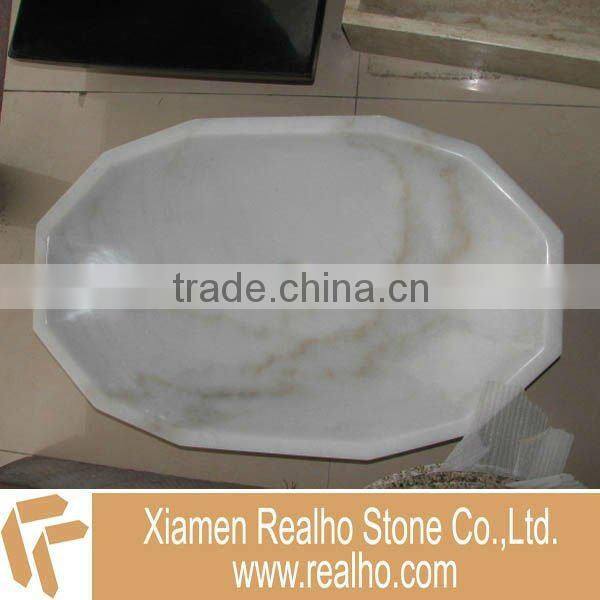 white cheap stone sinks