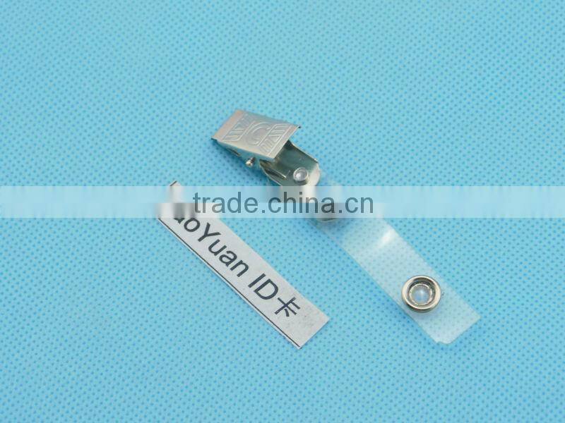 dongguan mini Badge Holder Type ID card pin clip