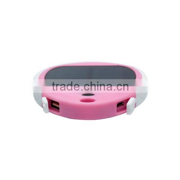 Shockproof waterproof 3000mah solar power bank universal USB solar charger New portable powerbank external backup battery