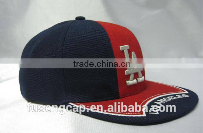 modern new style leather snapback cap hat flat top hatfur cap